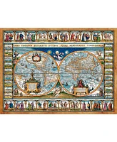 Castorland Map of the world, 1639 2000 Piece Jigsaw Puzzle