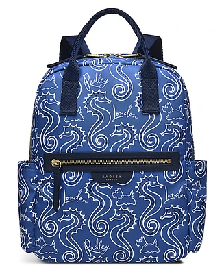 Radley London Finsbury Park Seahorse Medium Ziptop Backpack