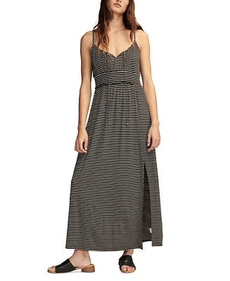 Lucky Brand Women's Sandwash Striped Smocked-Waist Dress