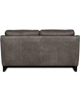 Rutherford Home Bari 65" Leather Loveseat