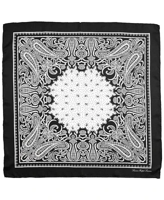 Lauren Ralph paisley bandana square scarf