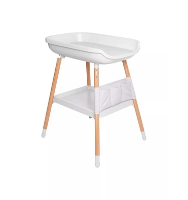 Children of Design Deluxe Diaper Changing Table with Storage Shelf and Changing Pad Included