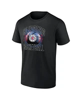 Fanatics Men's Black La Clippers Match Up T-Shirt