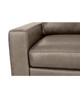 Matera 40" Leather Swivel Chair