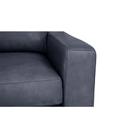 Rutherford Home Matera 46" Leather Cuddle Chair