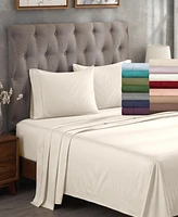 Superior Egyptian Cotton 400 Thread Count Solid Deep Pocket Sheet Set
