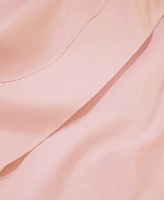 Superior Solid 300-Thread Count Cotton Percale Deep Pocket Sheet Set