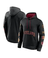 Fanatics Men's Black Cleveland Cavaliers Home Court Pullover Hoodie