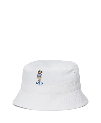 Polo Ralph Lauren Baby Boys Polo Bear Cotton Twill Bucket Hat