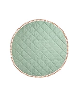 Crane Baby Baby Girls Parker Floral Quilted Playmat