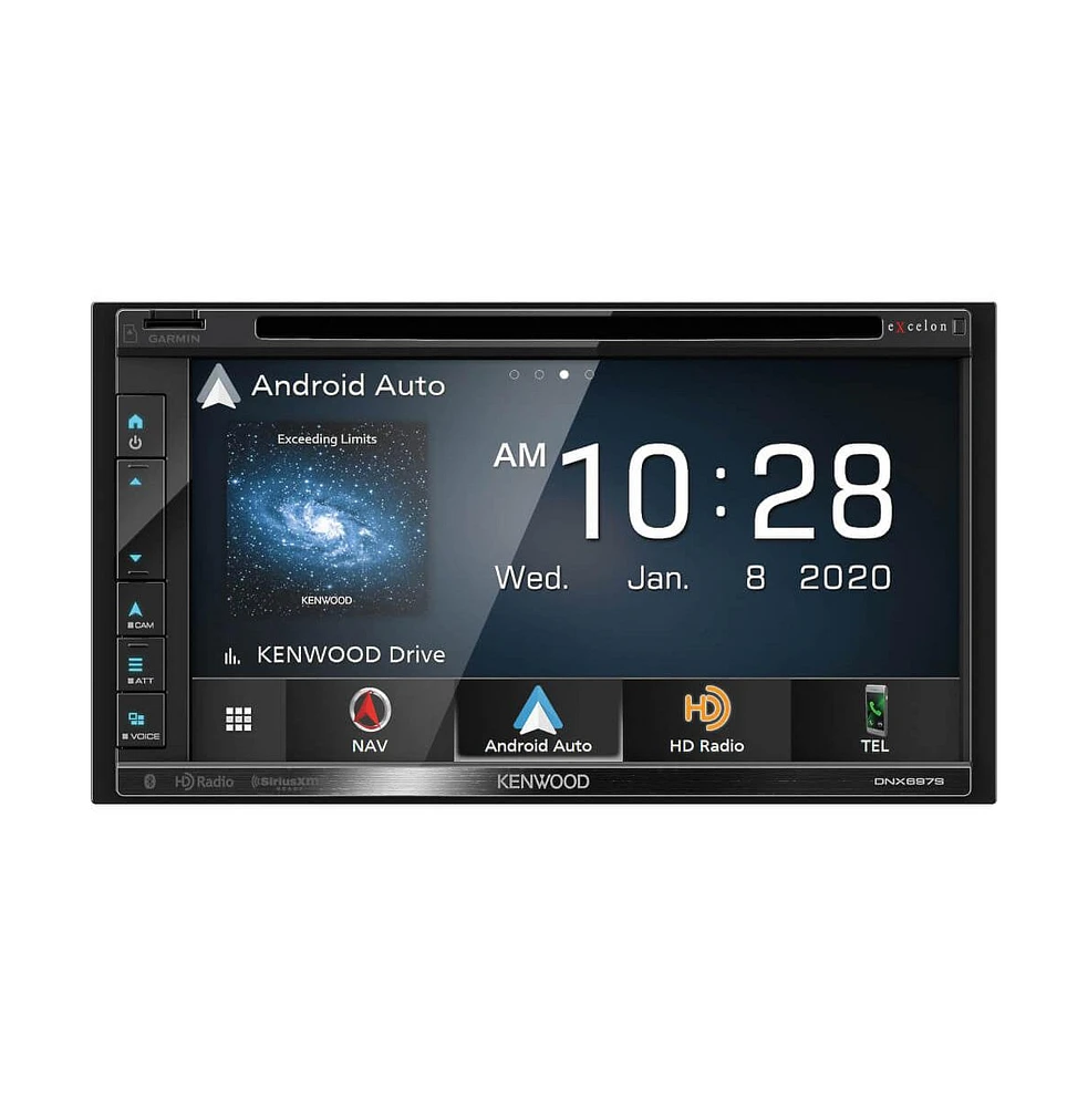 Kenwood 6.75 inch Digital Multimedia Receiver Compatible with SiriusXM