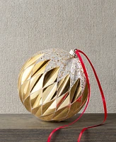 Holiday Lane Shine Bright Diamond Pattern Ornament, Exclusively at Macy's