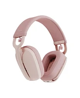 Logitech Zone Vibe 100 Lightweight, Wireless, Noise Canceling Headphones (Rose)