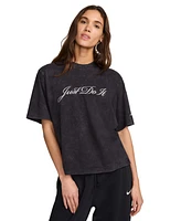 Nike Women's Sportswear Cotton Crewneck Short-Sleeve T-Shirt