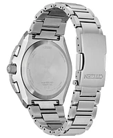 Citizen Eco-Drive Men's Chronograph Promaster Skyhawk Stainless Steel Bracelet Watch 46mm - Silver