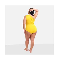 Rebdolls Plus Size Honey Cut Out One Piece Swimsuit