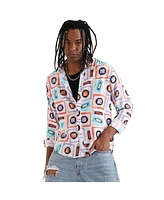 Campus Sutra Men's EcoLiva Structural Block Shirt