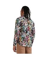 Campus Sutra Men's EcoLiva Botanical Cluster Shirt