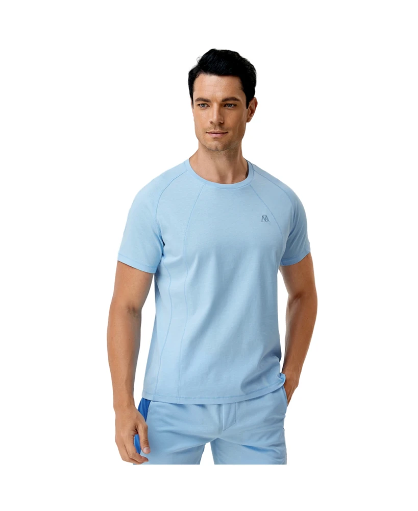 Bellemere New York Men's Men s Seam-Detailed T-Shirt