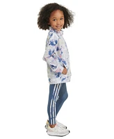 adidas Toddler & Little Girls 2-Pc. Printed Tricot Jacket Leggings Set