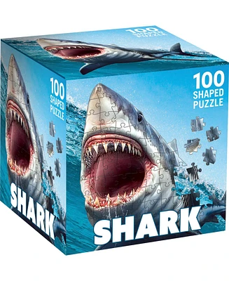 Masterpieces Shark 100 Piece Shaped Jigsaw Puzzle