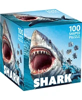 Masterpieces Shark 100 Piece Shaped Jigsaw Puzzle