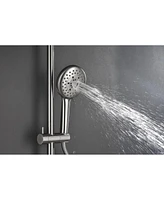 Streamdale Furniture Shower System, With 10" Rain Showerhead, 4-Function Hand Shower