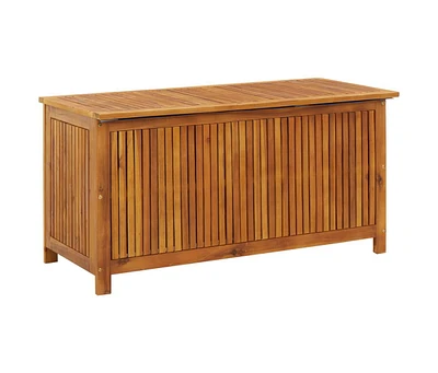 Patio Storage Box 44.5"x19.7"x22.8" Solid Acacia Wood