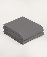 Purity Home Ultra-Light Cool Crisp 100% Cotton Percale Pillowcase Pair