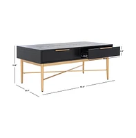 Pierre 2 Drawer Coffee Table