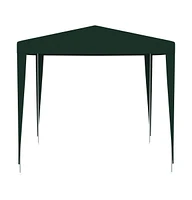 vidaXL Professional Party Tent 8.2'x8.2' Green 0.3 oz/ft²