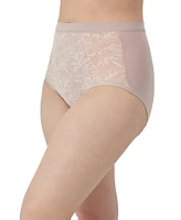 Bali Women's Breathe Lace High-Rise Brief Underwear Dfclbf