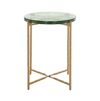 Safavieh Tengah Round Glass Accent Table