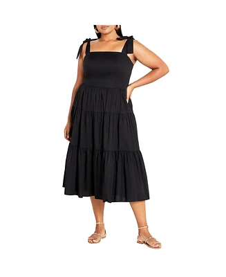 City Chic Plus Corrine Maxi Dress