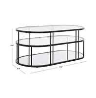 Safavieh Layta 3 Shelf Coffee Table