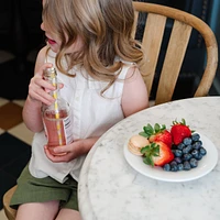 Hope & Henry Toddler Girls Pull-On Cinched Waist Linen Short