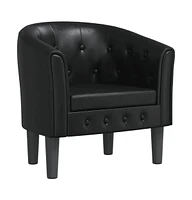 vidaXL Tub Chair Faux Leather