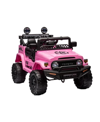 Streamdale Furniture Toyota Fj Cruiser 12V Ride On Car with Remote Control