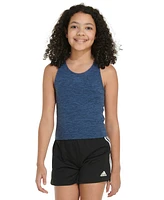 adidas Big Girls Sleeveless Melange Training Tank Top