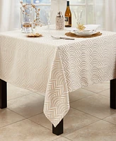 Saro Lifestyle Exquisite Jacquard Design Tablecloth