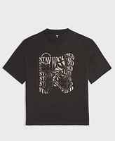 Mode of One Men's Oversized-Fit Graphic T-Shirt, Created for Macy's