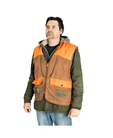 Muk Luks Men's Unisex Hunting Vest, Duck Brown, 2X