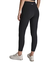 Dkny Women's High-Waisted 7/8 Cargo Leggings