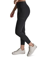 Dkny Women's High-Waisted 7/8 Cargo Leggings