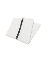 Arkwright Home Qwick Wick Bar Mop Towels (12 Pack), Cotton, 16x19 in., Multipurpose Terry Cleanup Towels, Striped Color Options