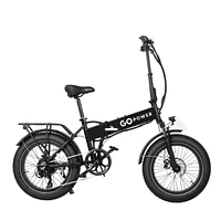 GoPowerBike GoExpress V2 Folding Electric Bike 20mph Max Speed & 750W Motor