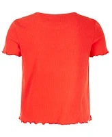 Epic Threads Girls Solid Ribbed T-Shirt, Created for Macy's