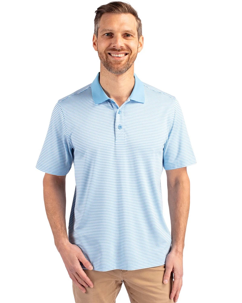 Cutter & Buck Forge Tonal Stripe Stretch Mens Polo Shirt