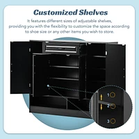 Adjustable Modern Shoe Cabinet & Organizer