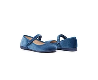 Childrenchic Girls Classic Velvet Mary Janes